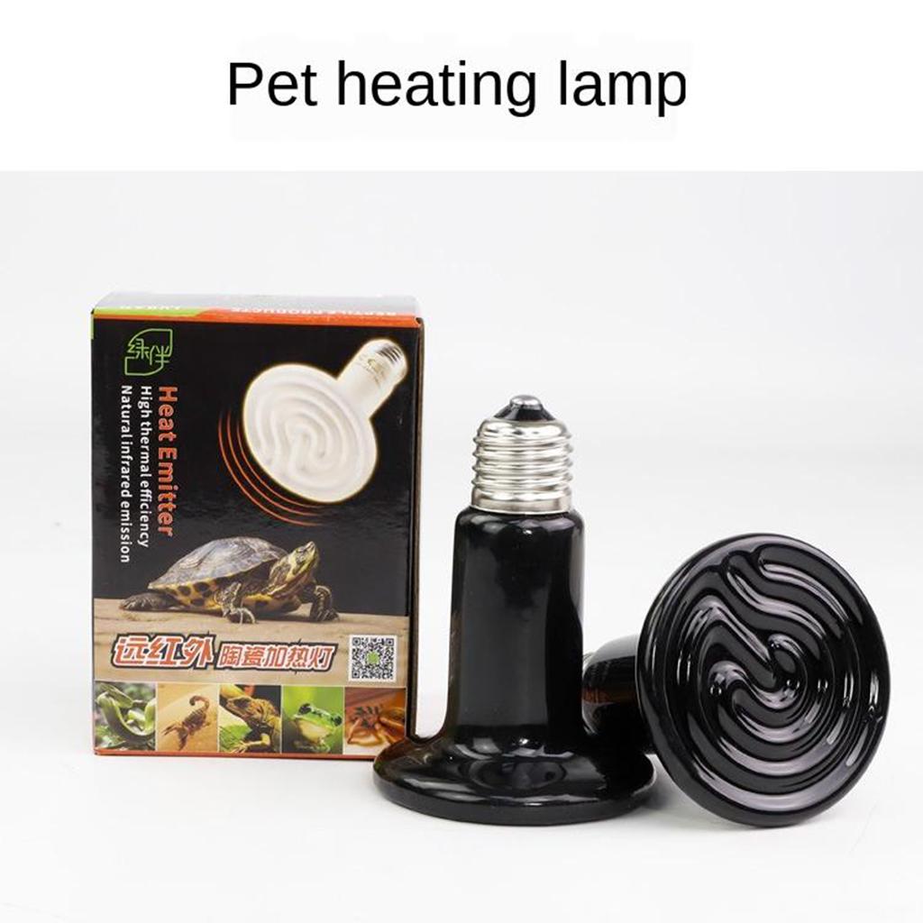 Ceramic Heating Lamp Lizerd Tortise Crawling Pet Bulb 25w-200w