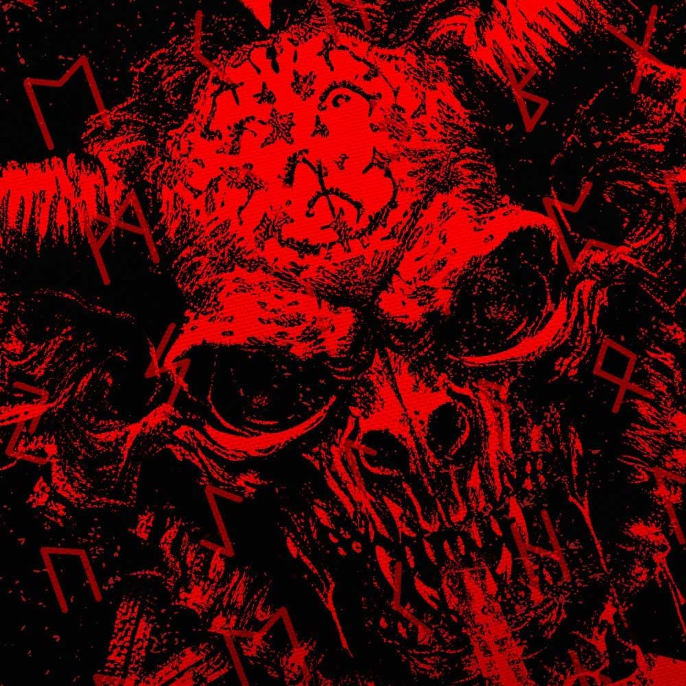 Ptrxobj Goat Head Pentagram Wall Hanging Gothic Devil Demon Symbol Living Room 60x40 inch