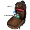[Masterpiece] Body Bag Slick Sling Bag (PU X Polyester X Cordura Nylon, BLACK) W16 X H29.5 X D5cm