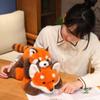 Stuffed Animal Collection: Fox, Panda, and Raccoon Plush Toys for Kids