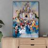 5D Diy Diamond Painting Mickey and His Friends Full Drill Rhinestones Mosaic Embroidery Handmade Products Home Decor Gift