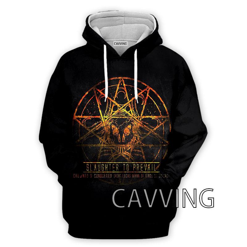 CAVVING 3D Printed Slaughter To Prevail Hoodies Hooded Sweatshirts Harajuku Tops Clothing for Women/men