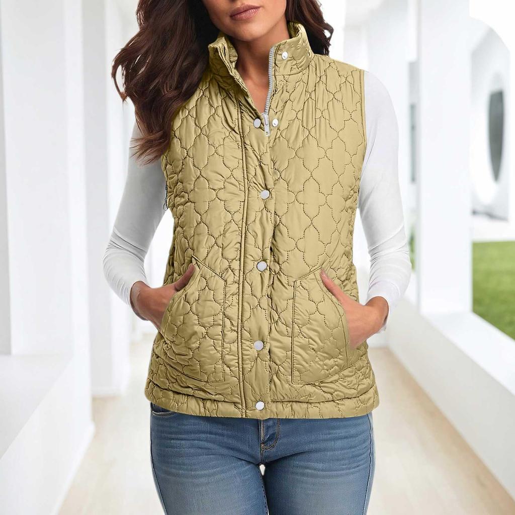 Plaid Fleece Vest For Women Hooded Fall Winter Fuzzy Thermal Warm Sleeveless Jacket Trendy Outwear