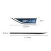 2PCS Car Side Fender Knife Stickers Emblem Badge Decals Trim Styling Logo For BYD Atto 3 Act 3 Tang F3 E6 Dmi Yuan ev f0