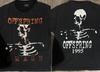 Vintage The Offspring Smash tour 1995 black color 2 side shirt reprint VK14169
