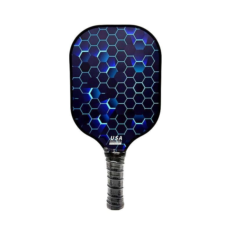 Fiberglass Pickleball Paddle Lightweight Durable Outdoor Training Racket