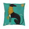 Italian Greyhound Cushion Covers 45x45cm Velvet Whippet Sihthound Dog Throw Pillow Case for Sofa Square Pillowcase Home Decor