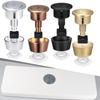 Kit Pulsante di Ricambio a Doppio Scarico Risparmio Idrico Adatto per Fori Cassetta WC da 20mm/40mm Kit Pulsante Scarico WC in Plastica