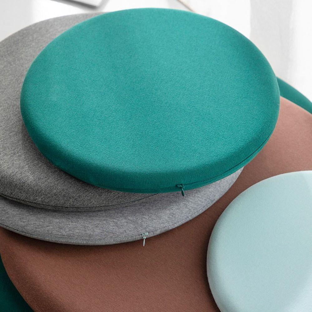 Elastic Seat Pad Soft Chair Cushion Washable Round Seat Cushion  Home Decor