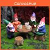 Creative Dwarf Garden Figurines With Resin Craft For Patio And Yard Use