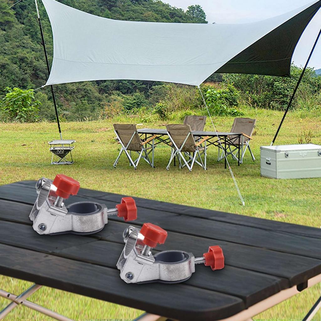 Umbrella Stand Aluminum Alloy Clip On Mount Adjustable