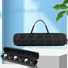 6 Slot  Watch Storage Case Lightweight Shockproof Design Storage Bag Portable Zippers Closures for Travel and Daily Use
