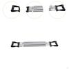 Chest Expander Pull Exerciser Pilates Home Gym Body Muscle Building Exercise Arm Strength