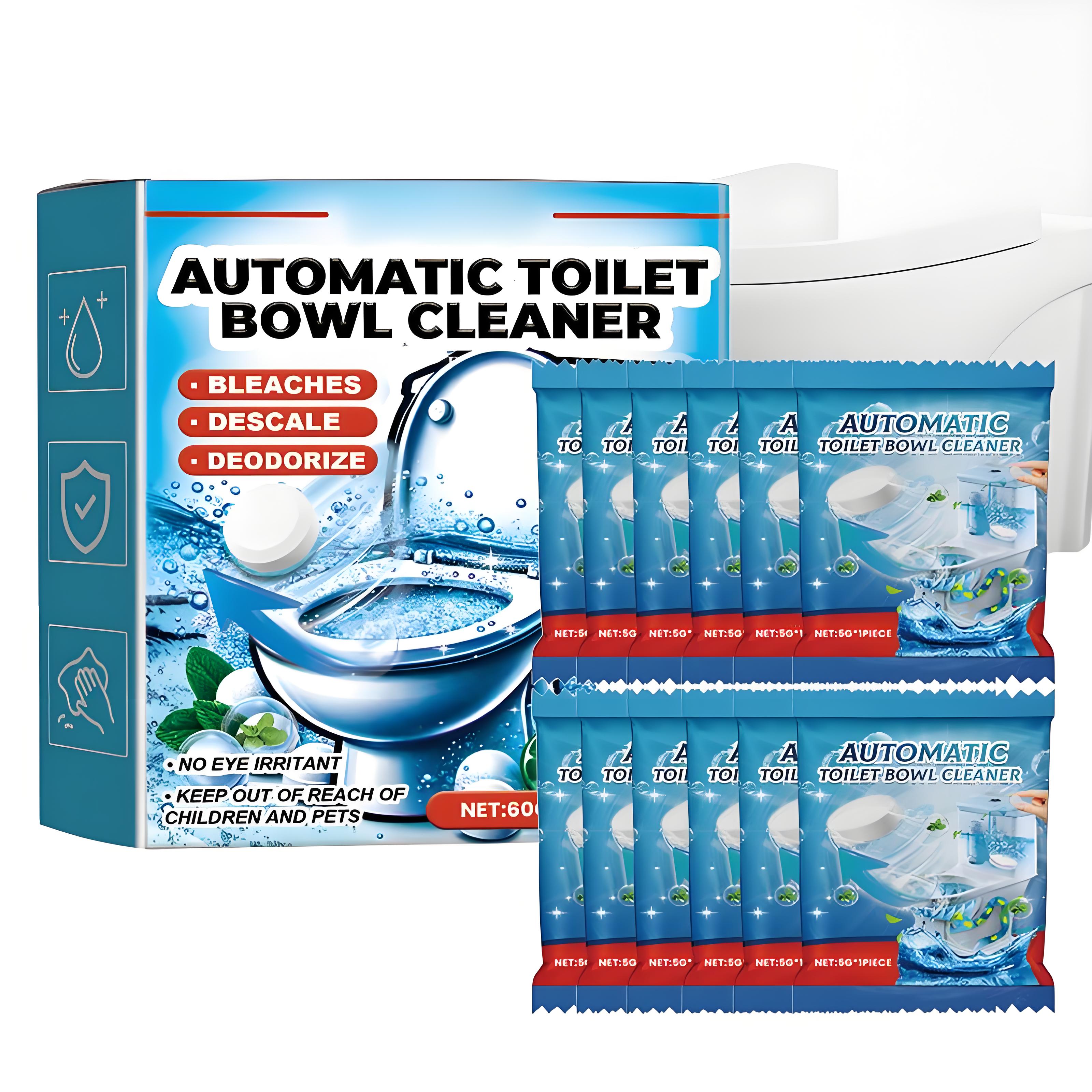 

20 Pack Automatic Toilet Cleaning Tablets | Long-Lasting Deodorizing & Stain Removal | Effortless Fresh Scent for Weeks Style A