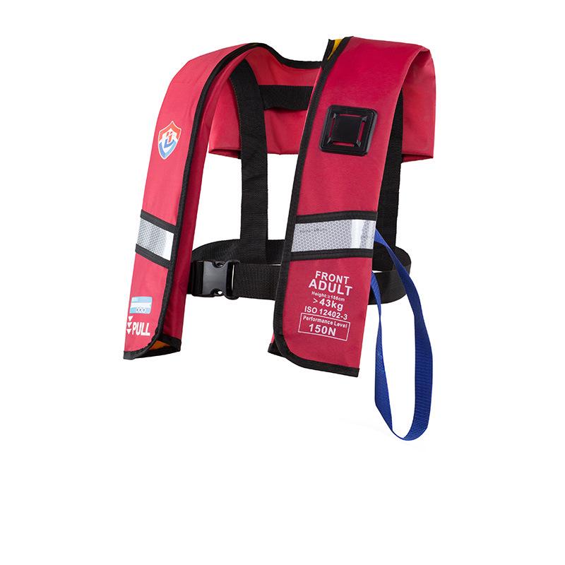 High Buoyancy Portable Inflatable Life Jacket for Marine and Fishing