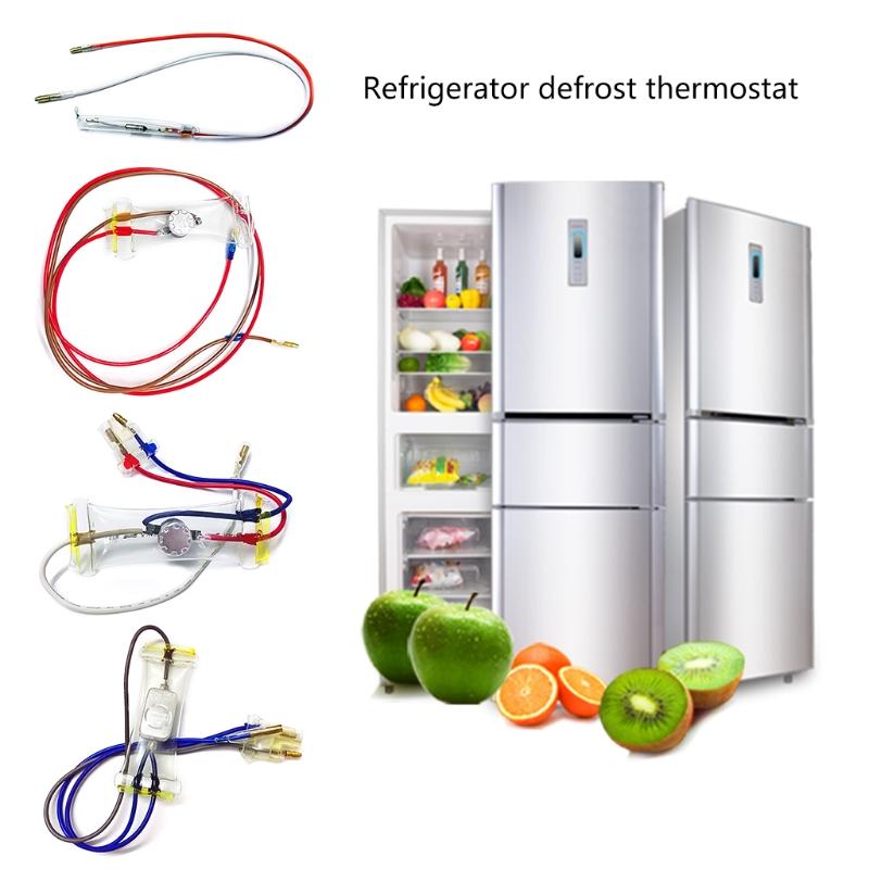 Bimetal Fridges Defroster Thermostat Square Metal Refrigerator Defroster Thermostat Replacement Accessory KSD303AB-7/N8