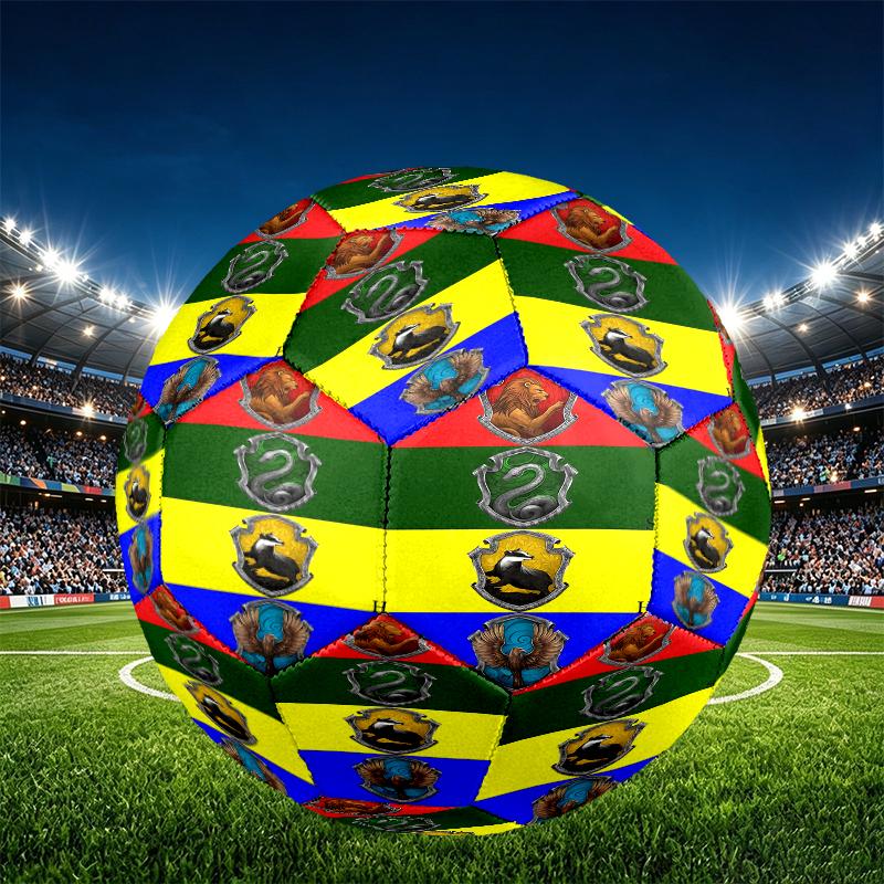 Fantasy film Print Size 5 Soccer Ball, PU Wear Resistant Football for Match Training and Daily Practice, Birthday Gift for Soccer Fans