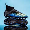 Scarpe da Calcio High Top Antiscivolo Ag Chiodi Lunghi Scarpe da Calcio da Uomo Chiodi Spezzati Scarpe Speciali per Allenamento Resistenti all'Usura Calcio