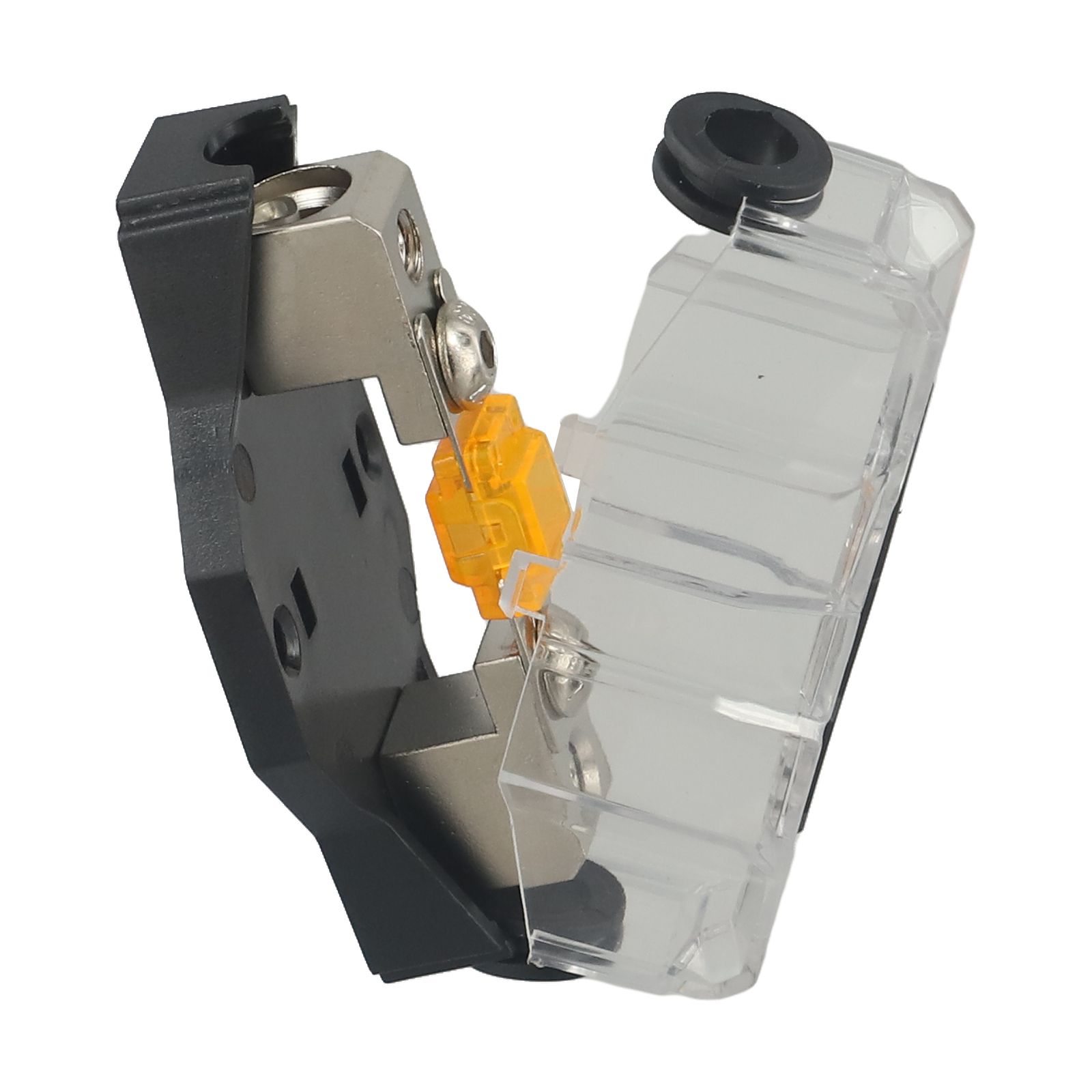 

High-Performance 40A Brass Fuse Holder: Reliable Circuit Breaker For Amplifiers Audio Amplifiers Modification 40A Fuse Holder China Mainland