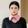 Solid Soft Knitted Neck Warmer Sport Scarf Women Men Button Face Cover Winter Running Warm Scarves Thick Cold-proof Collar