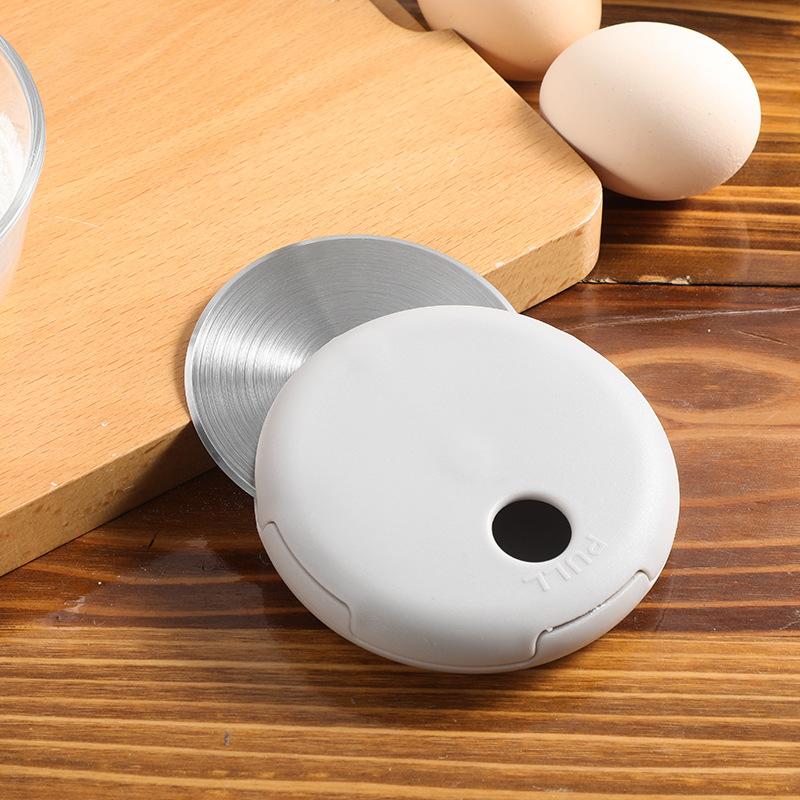 Conjunto de Utensílios de Cozinha Domésticos Peneira de Farinha para Assar Colher de Alimentos PP Faca de Pizza Removível Rolo de Massa Ajustável