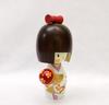 Castle Enterprise Traditional Kokeshi Temari Japanese Souvenir, Made In Japan, 14cm Long