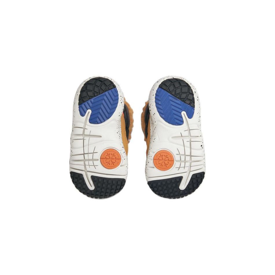 Nike Flex Advance Boot Bt 1 Non-Slip Wear-Resistant Warm Mid-Top Walking Shoes Baby Shoes Black Brown DO4659-040