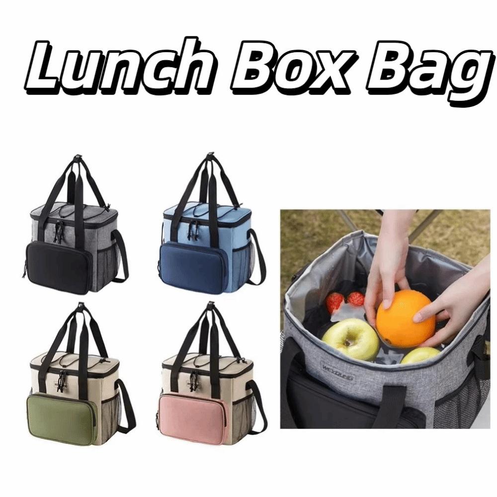 Leakproof Insulated Ice Bag Large Capacity Insulated Food Bag Lunch Box Bag  Outdoor