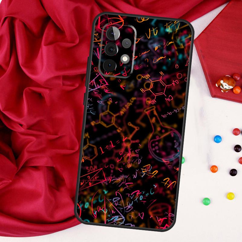 Biology and Chemistry For Samsung Galaxy A55 A53 A33 A13 A35 A15 A36 A56 A26 A16 A22 A32 A52 A54 A34 A06 A05 Case
