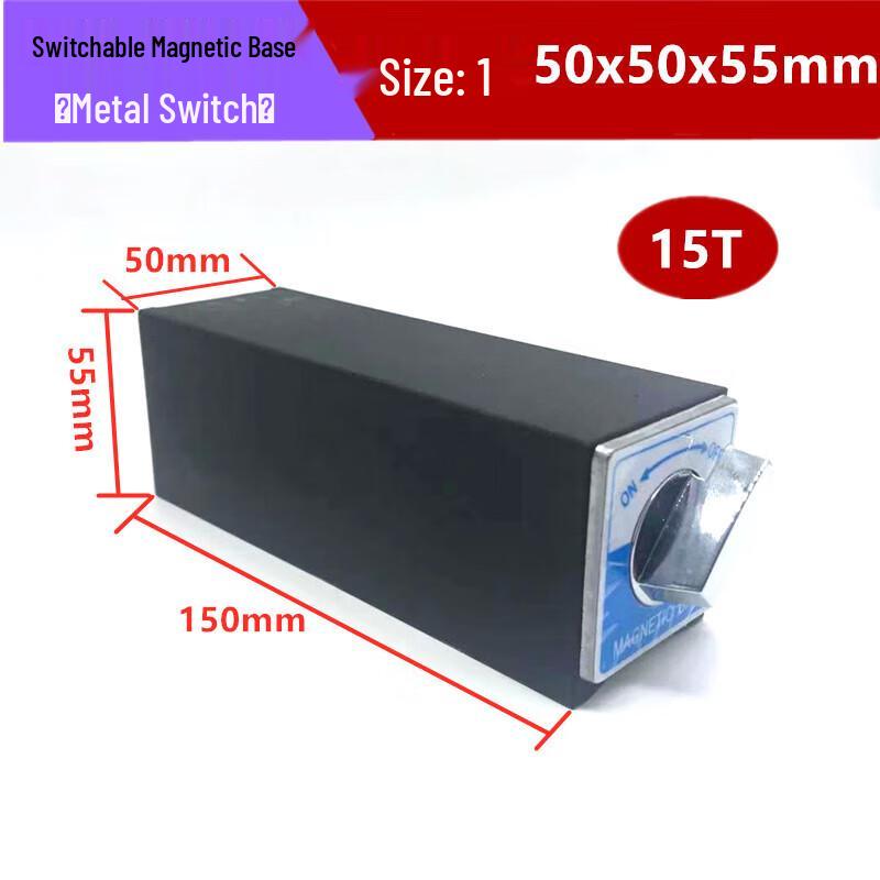Switchable Magnetic Base with V-Block Holder