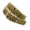 Stylish Animal Print Waist Belt PU Leather Waistband For Women Daily Wear All Matching Waist Decorative Accessory