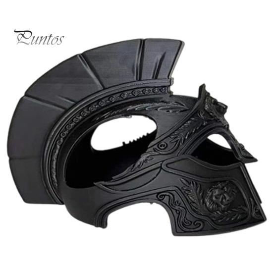 Roman Warrior Pet Mask Centurion Cat Helmet, 3D Printed Mask, Safe Headwear Funny Cosplay for Party Costume Accessories