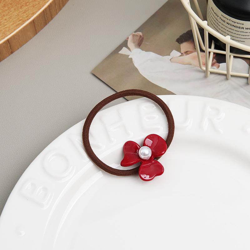 Französische Retro Elegante Acetat Blume Haargummi