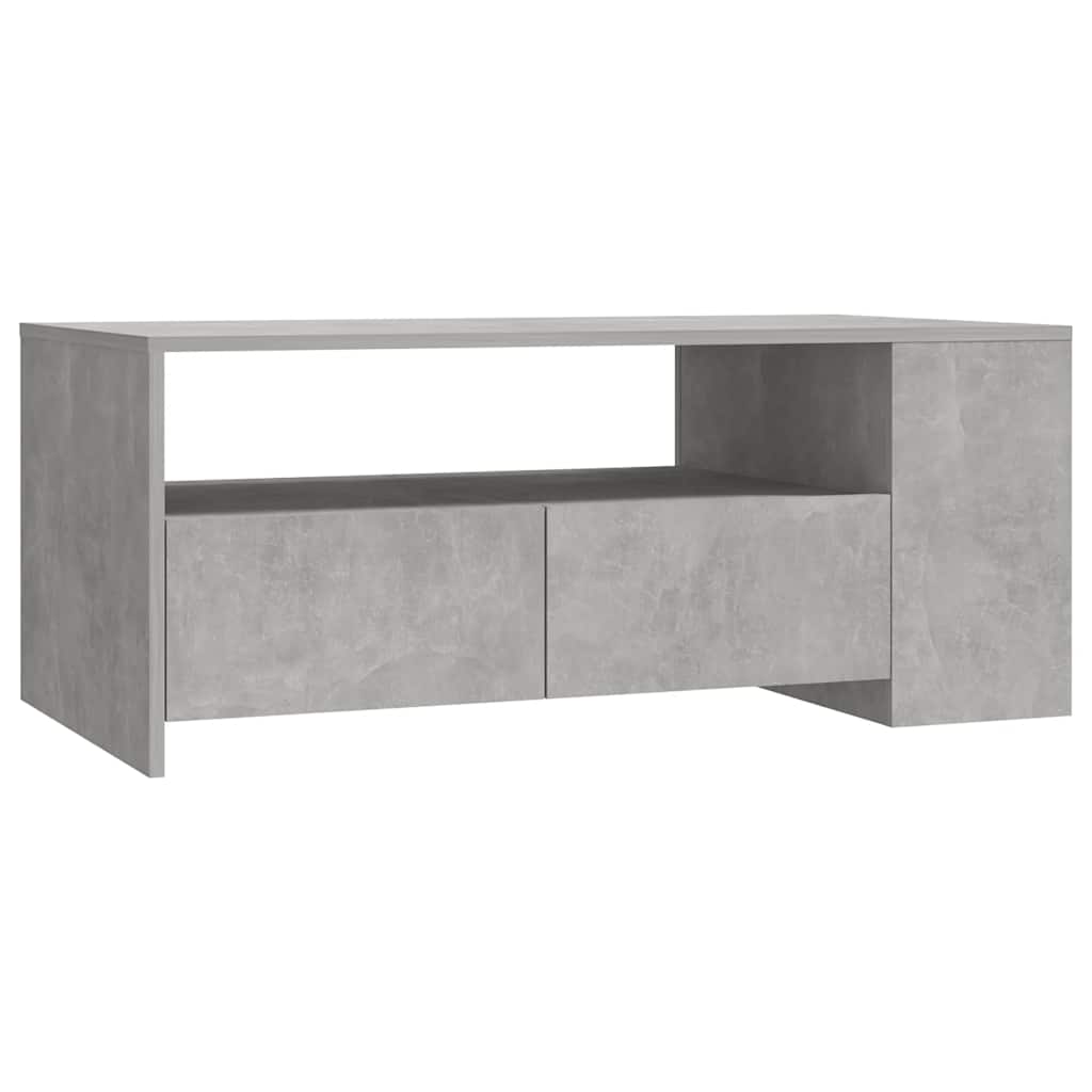 Vidaxl Couchtisch, Beton Grau, 102X55X42 Cm