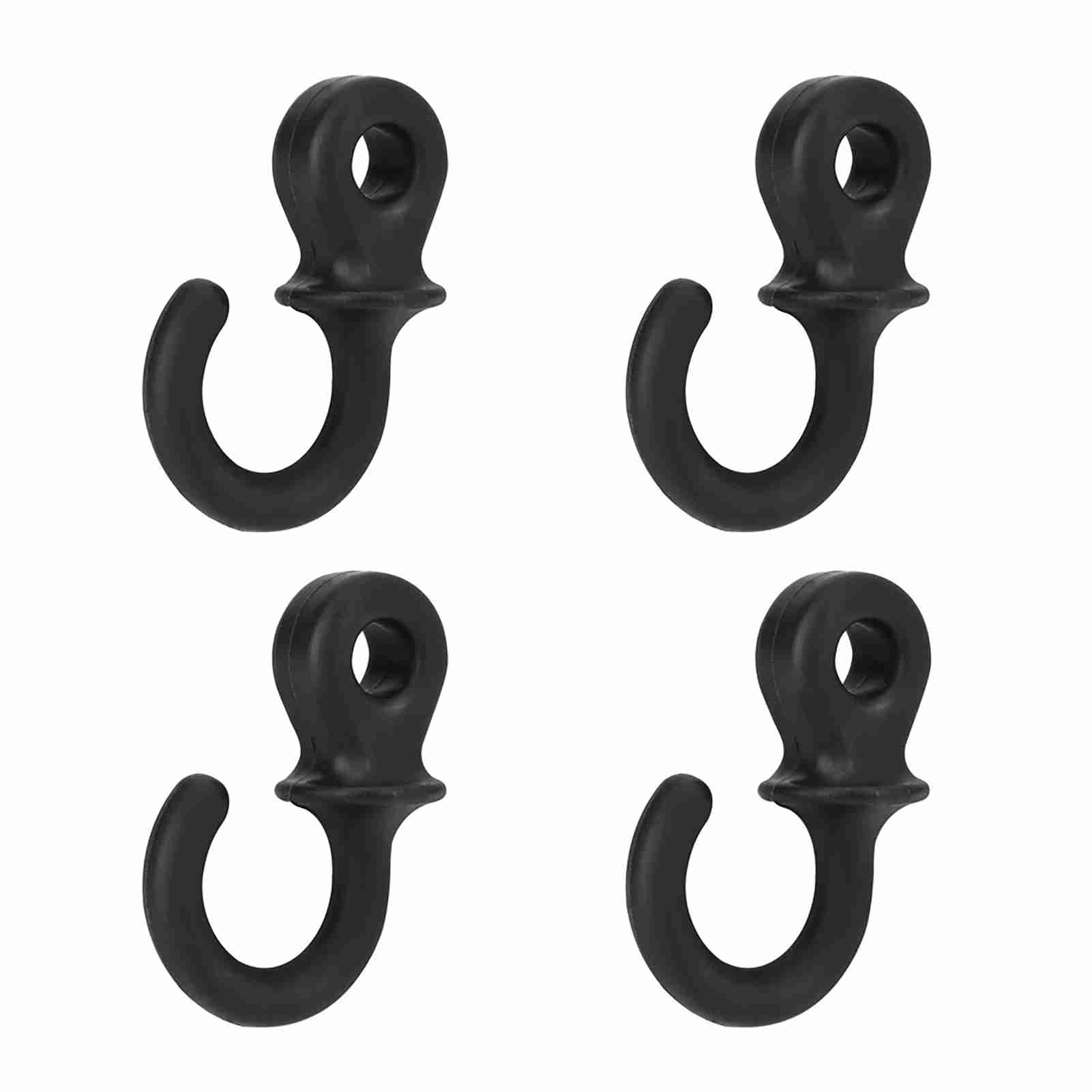 

4Pcs Rubber Compound Bow String Stabilizer Vibration Damper (Black)