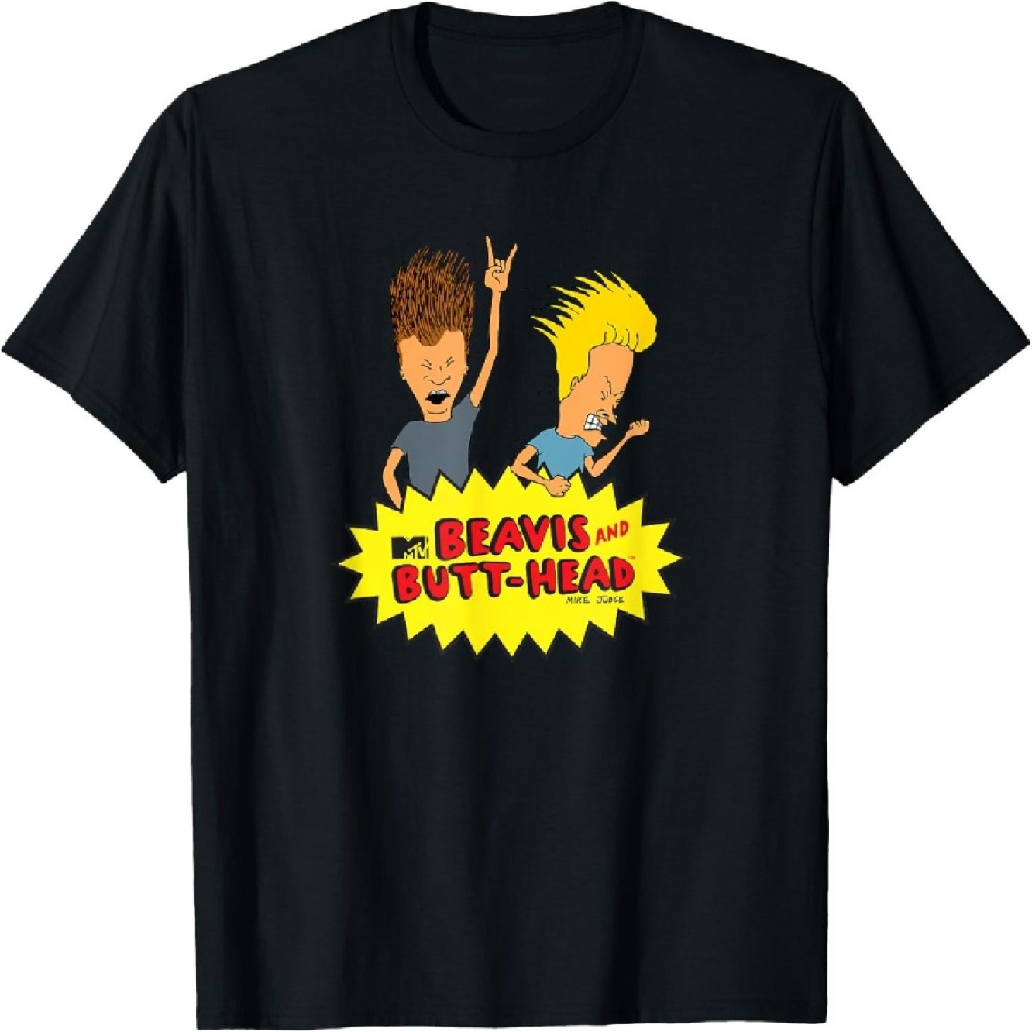 

MTV - Beavis & Butthead T-Shirt XXXXXL чёрный