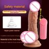 Large False Penis Vibrator Electric Penile Artificial Telescopic Swing Silicone False Penis Remote Control Vibrator