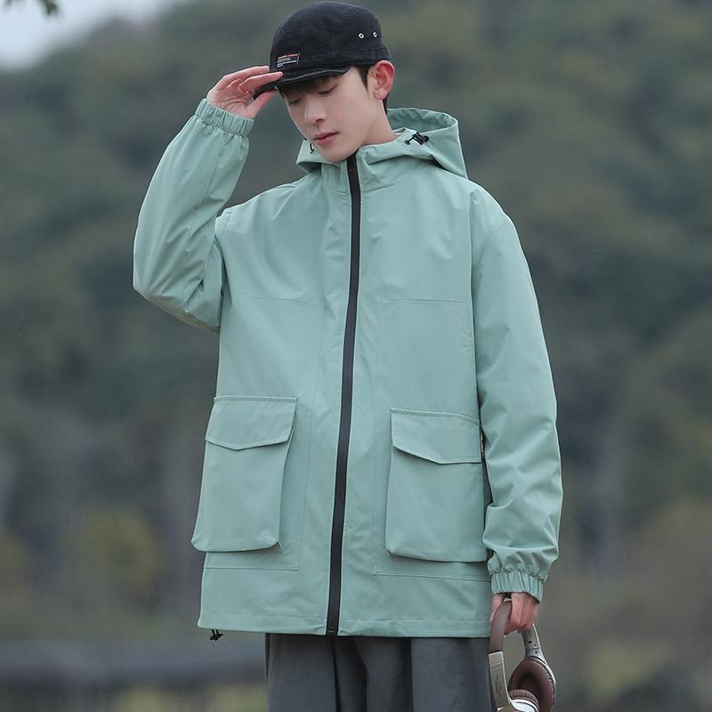 

Весна новый модный бренд свободный инструментальный уличный подростковый хулиганский красивый пиджак мужской 4XL светло-зеленый