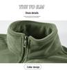 Men's Trendy Fleece Stand Collar Cardigan Jacket