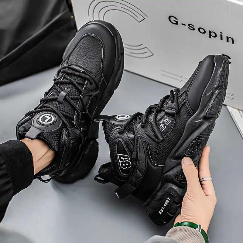 Fashion Ete Tennis Sole Baskets Sport Casual Mens Sneakers Black Shoes Size 42 Newest High Quality Cheap Loufers Krasovki Funny