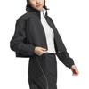 adidas Piping Woven Sports Casual Comfortable Long Sleeve Jacket Women Jacket Black Dark-Gray JJ1078