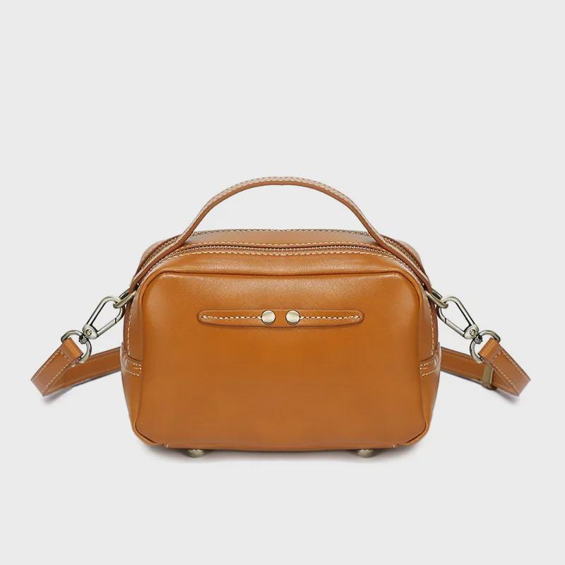 Women's Leather Handbags: 2025 New Design, Versatile Messenger & Shoulder Bags