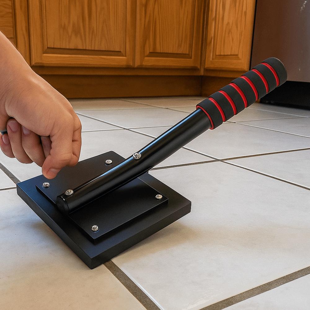 Rubber Head Tapping Block Ergonomic Handle Efficient Mallet Tile Clapper  DIY Projects