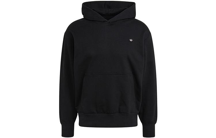 Adidas Originals Sweatshirts Men s Black Hooded Moderate Regular GN3384 S