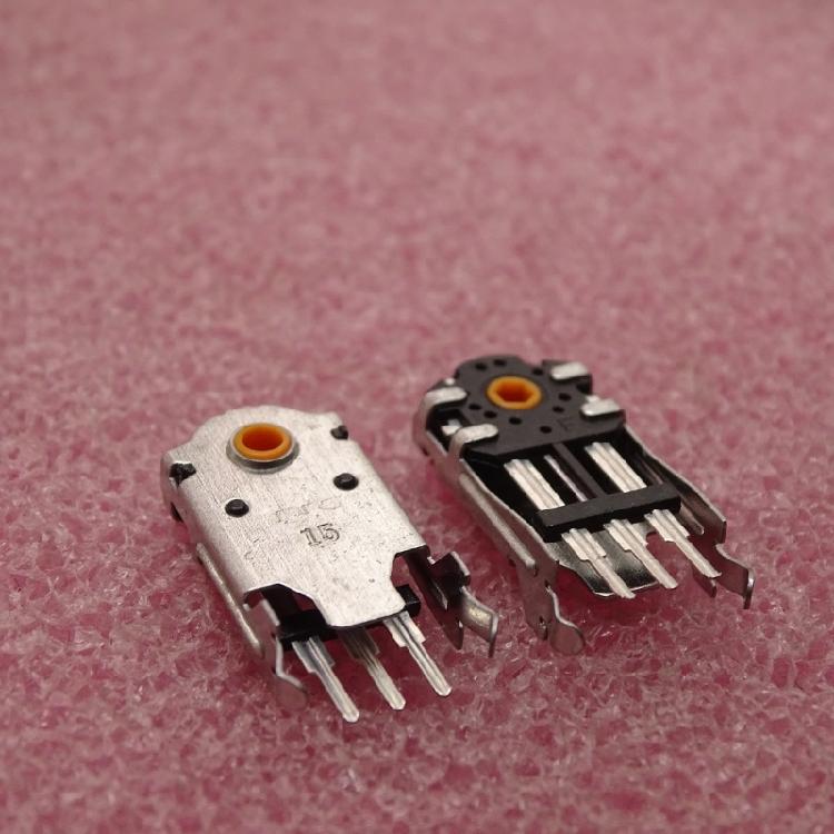 Nucleo Giallo Per Encoder Mouse TTC da 15 mm Decodificatore Ruota Mouse per Mouse Deathadder V3 Pro