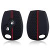 New Silicone Car Key Case For Renault Trafic Clio Duster Logan Dacia Sandero For Nissan Terrano Almera