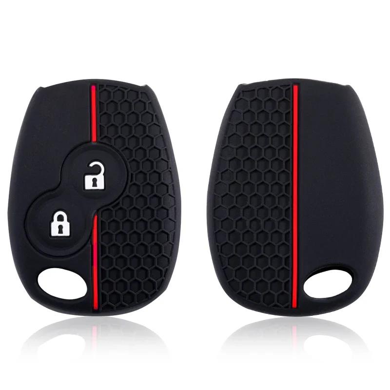 New Silicone Car Key Case For Renault Trafic Clio Duster Logan Dacia Sandero For Nissan Terrano Almera
