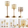 Elegant Glass Candle Stands Candle Holder Sophisticated Candle Holder for Candlelights Dinner Decorations