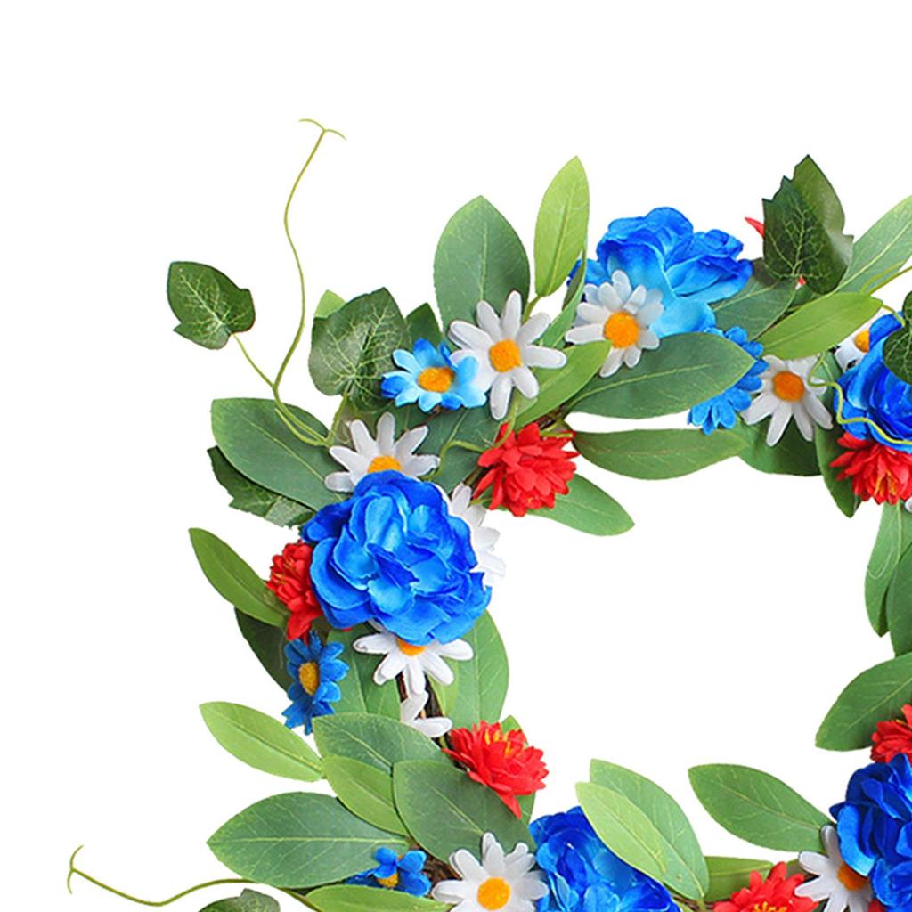Wreath Centerpieces Simulation Decorations Ornament 40cm Hanging Front Door Artificial