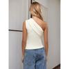 2026 Hot-selling Hot-selling Women's Sexy One-shoulder T-shirt Spring and Summer New Slant Collar Off-shoulder Pure Lust Top